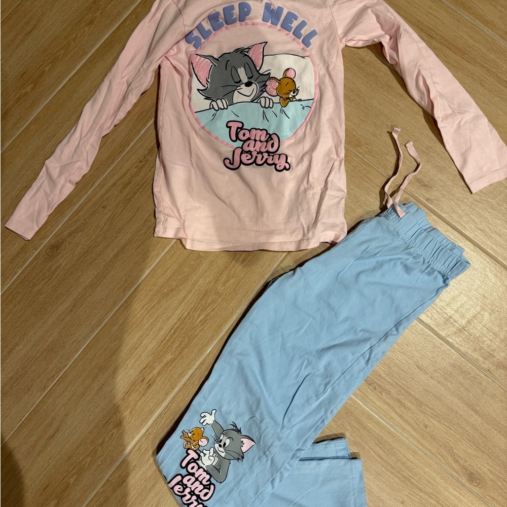 Kids Pajamas - Pink and Blue